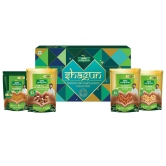 Tata Sampann Shagun | Dry Fruits & Nuts Gift Box| Assorted Pack of 4 | 200g | Choicest selection for Festive & Function Gifting, Corporate Gifting | Salted & Roasted Almonds | Salted & Roasted Cashews | Seedless Raisins | Dry Fruits & Nuts Mix