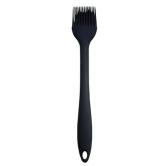 Femora Premium Virgin Silicone Basting Brush with Grip Handle, Black