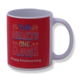 Ros - Red Ceramic Gifting Mug