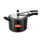 LEORON 5 L Hard Anodized InnerLid Pressure Cooker With Induction Base