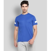 OFF LIMITS - Blue Polyester Regular Fit Mens Sports T-Shirt ( Pack of 1 ) - None