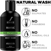 Charcoal Body Wash | Sage & Patchouli