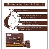 Soundarya Herbs Chocolate Facial Kit, Men & Women fairness & Whitening all type of skin solution, (6 STEP FACIAL KIT)