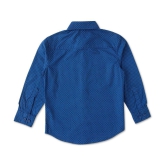 JusCubs Boys Cotton Toddlers Embroidered Shirt - Blue (Pack of 1) - None