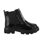 Shoetopia Black Women''s Ankle Length Boots - None