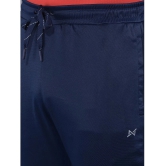 Force NXT Navy Blue Polyester Mens Sports Trackpants ( Pack of 1 ) - None