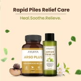 Ayuvya Arso Plus & Jatyadi Oil | Piles Relief Kit