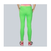 KARARO JEGGINGS - Cotton Blend Skinny Fit Lime Green Womens Jeggings ( Pack of 1 ) - None