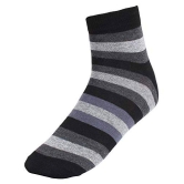 Creature - Cotton Men's Striped Multicolor Ankle Length Socks ( Pack of 6 ) - Multicolor