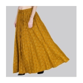 Sttoffa Yellow Cotton Womens Flared Skirt ( Pack of 1 ) - None