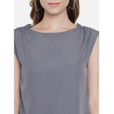 ALL WAYS YOU Polyester Regular Tops - Grey Single - M