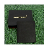 samtroh PU Black Casual Regular Wallet