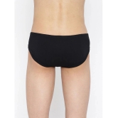 La Intimo Cotton Mens Bikini ( Black ) - None