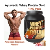 Nutriley Whey Gold Whey Protein ( 1000 gm , American Icecream - Flavour )