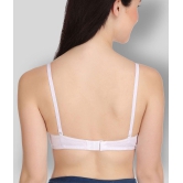 Softskin - White Cotton Blend Lightly Padded Women's T-Shirt Bra ( Pack of 2 ) - 36B