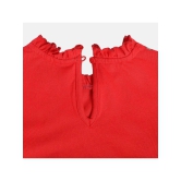 MINI KLUB Pack of 1 Baby Girls Cotton Top ( Red ) - None