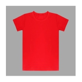 Diaz - Red Cotton Blend Boys T-Shirt ( Pack of 1 ) - None