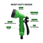 7 Function Highpressure Water Gun for Car and Bike and Gardening Cleaning (Water Pressure Depends On Tap Water Flow)