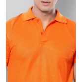 in365 - Orange Cotton Blend Regular Fit Men's Polo T Shirt ( Pack of 2 ) - None