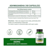 Ayuvya Ashwagandha Capsules | Experience Holistic Wellness with Organic Ashwangdha | Naturally Relieve Stress, Enhance Sleep, Boost Energy, and Support Immunity