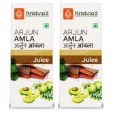 Krishna's Herbal & Ayurveda Arjun Amla Juice 500ml ( Pack of 2 )