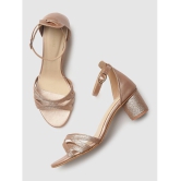 MARC LOIRE - Rose Gold Women's Sandal Heels - None