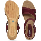 Ajanta - Maroon Women''s Sandal Heels - None