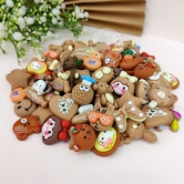 Brown Family - Mix Cabochons Pack