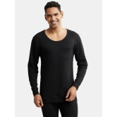 Jockey Pack of 1 Cotton Blend Mens Thermal Tops ( Black ) 2401 - None