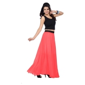 Sttoffa Georgette A-Line Skirt - Red - 38