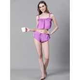 Oxolloxo Satin Cami Top & Panty Set