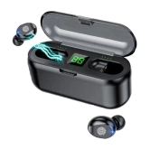 VERONIC F9 Bluetooth True Wireless (TWS) In Ear 30 Hours Playback Fast charging,Powerfull bass IPX4(Splash & Sweat Proof) Assorted