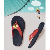 Aqualite Kids Navy & Red Slipper - None