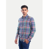 Radprix 100% Cotton Regular Fit Checks Full Sleeves Mens Casual Shirt - Green ( Pack of 1 ) - None