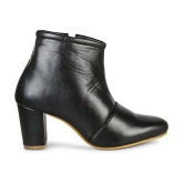 Saheb - Black Womens Ankle Length Boots - None