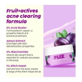 Plix Jamun active acne serum 30ml Jamun facewash 100ml & Jamun moisturizer 50 g combo(Pack of 3)