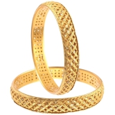 Jewar Mandi - Gold Kada Set ( Pack of 1 ) - None