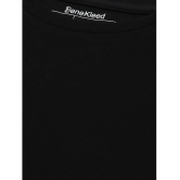 Bene Kleed Cotton Oversized Fit Solid Half Sleeves Mens T-Shirt - Black ( Pack of 1 ) - None