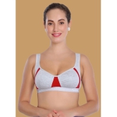 Madam - Red Cotton Lightly Padded Womens Push Up Bra ( Pack of 1 ) - None