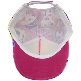 Zacharias Unisex Kids Cotton Cap kc-16 (Dark Pink_1-5 Years) (Pack of 1) - None