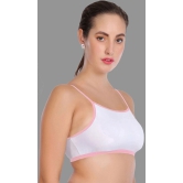 Madam - Pink Lycra Non Padded Womens Everyday Bra ( Pack of 1 ) - None