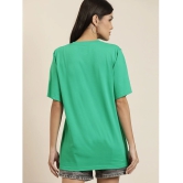 Dillinger - Green Cotton Loose Fit Womens T-Shirt ( Pack of 1 ) - None