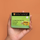 Lemongrass Haldi Soap for Fine Lines & Wrinkles