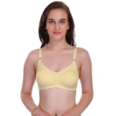 Eves Beauty Full Coverage Women Lightly Padded Bra-32D / Skin / Cotton Blend