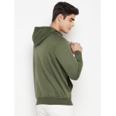 Lycos - Olive Fleece Regular Fit Men's Sweatshirt ( Pack of 1 ) - None