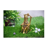 TISYAA - Brass Lord Ganesha Idol ( 15 cm )