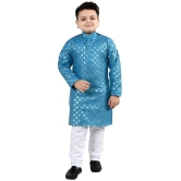 Arshia Fashions Blue Cotton Blend Boys ( Pack of 1 ) - None