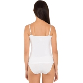 Jockey 1487 Women's Super Combed Cotton Rib Camisole with Adjustable Straps - White - None