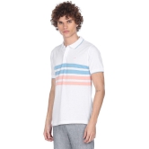 Ruggers - Cotton Blend Regular Fit White Men's Polo T Shirt ( Pack of 1 ) - None