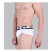 Force NXT Cotton Mens Briefs ( White ) - None